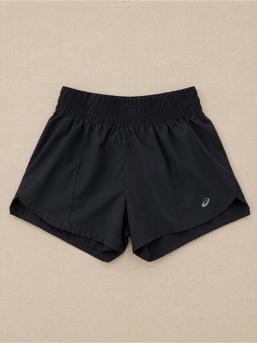 ASICS Running Shorts w/ Zip Mesh Pocket | Black | Size XS